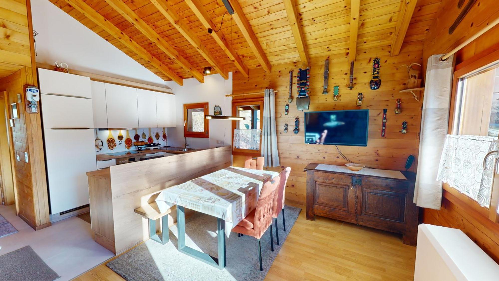 Apartamento Arnika Blatten bei Naters Habitación foto