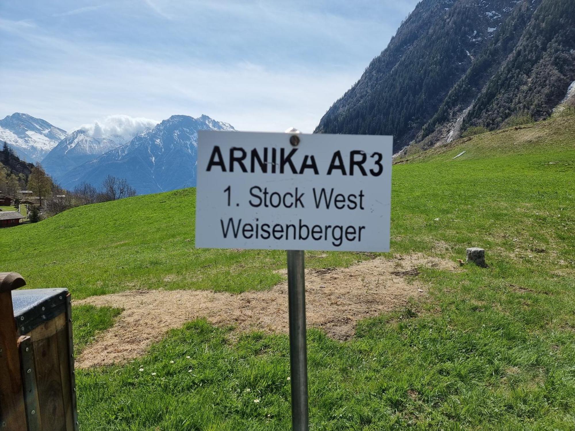 Apartamento Arnika Blatten bei Naters Habitación foto